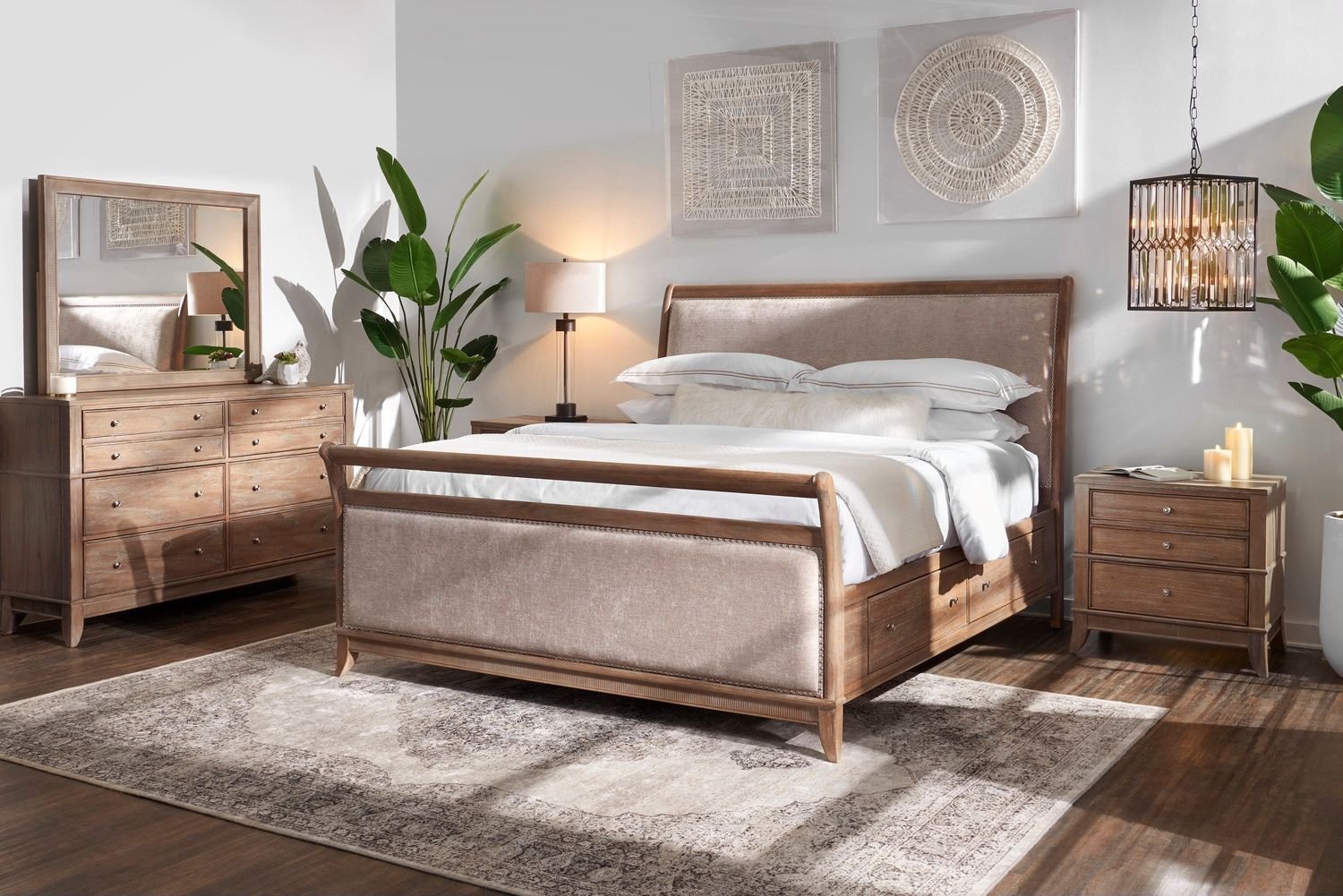 Value City Bedroom Set On Sale Fresh Hazel 6 Piece Upholstered Bedroom Set with 2 Drawer