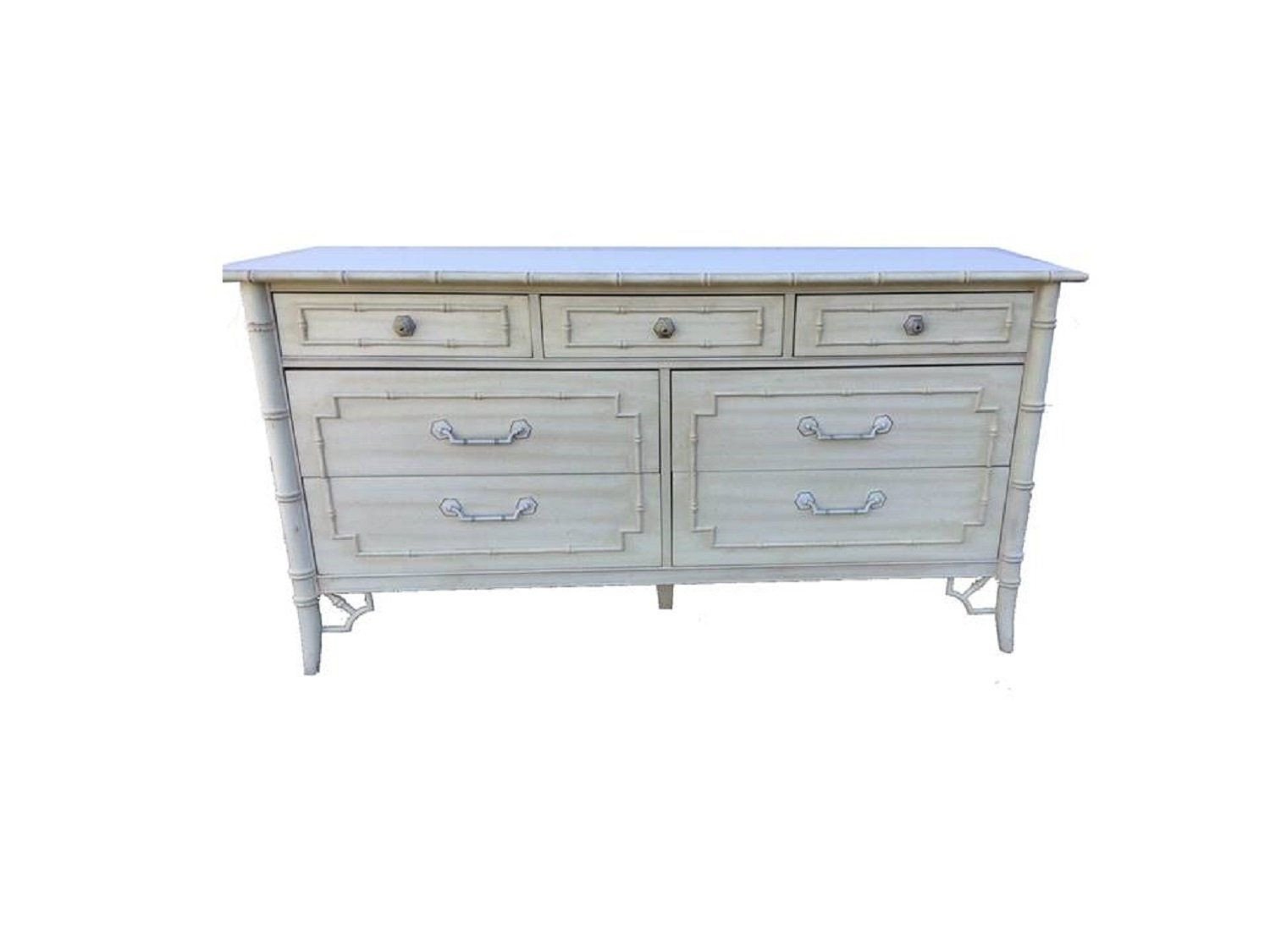 Vintage Thomasville Bedroom Furniture Elegant Thomasville Fretwork Allegro Faux Bamboo Dresser Palm Beach