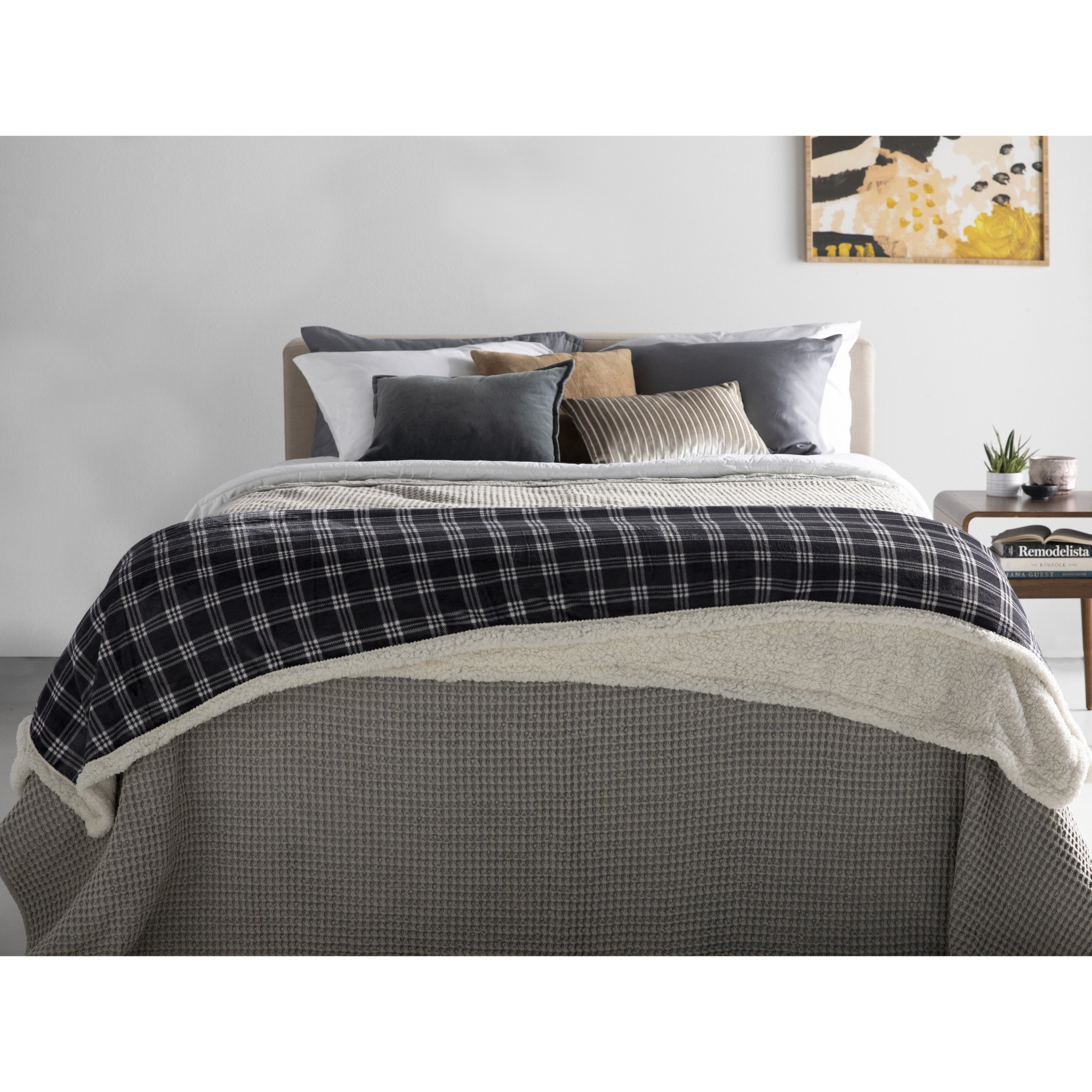 Wal Mart Bedroom Furniture Beautiful Newport nordic soft Sherpa Bed Blanket 1 Each Walmart