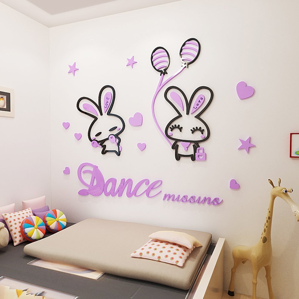 Wall Decals for Bedroom Fresh Amazon Wall Sticker Cartoon 3d Stereo Kids Room Bedroom