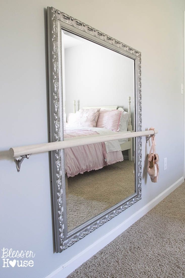 Wall Mirror for Bedroom New Diy Ballet Barre and How to Hang A Heavy Mirror