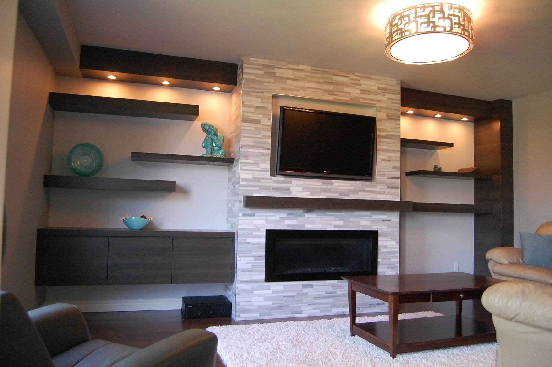 Wall Mounted Tv Ideas Bedroom New Custom Modern Wall Unit Made Pletely From A Printed