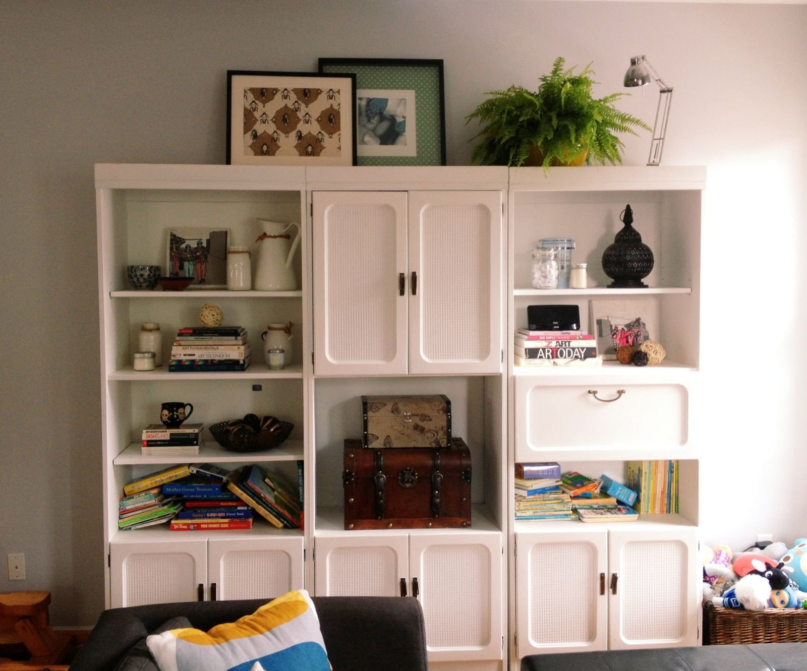 Wall Unit Bedroom Set Awesome Mom S Old Wall Unit Pure White Annie Sloan Chalk Paint