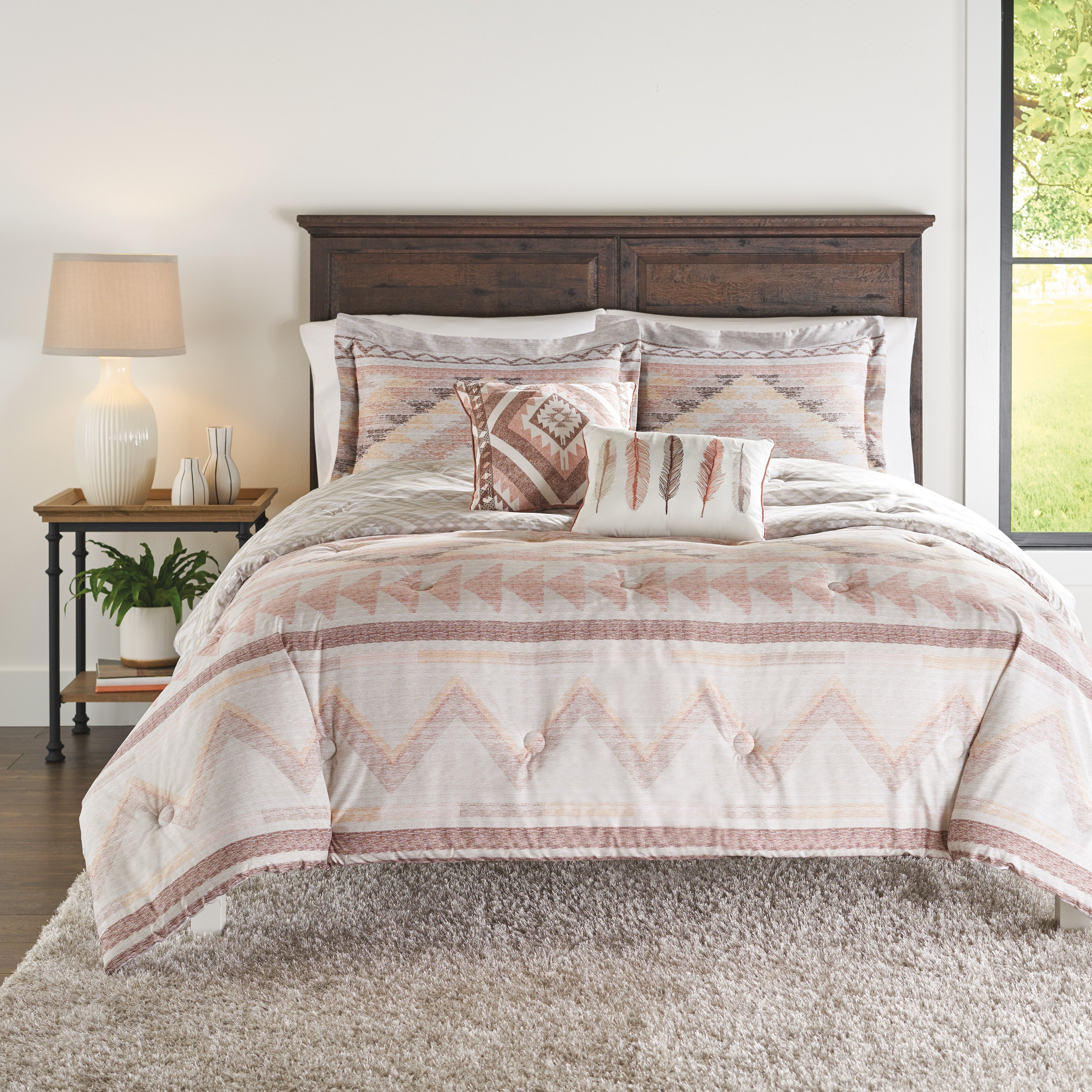 Walmart Bedroom Set Queen Beautiful Better Homes &amp; Gardens Full or Queen Santa Fe forter Set