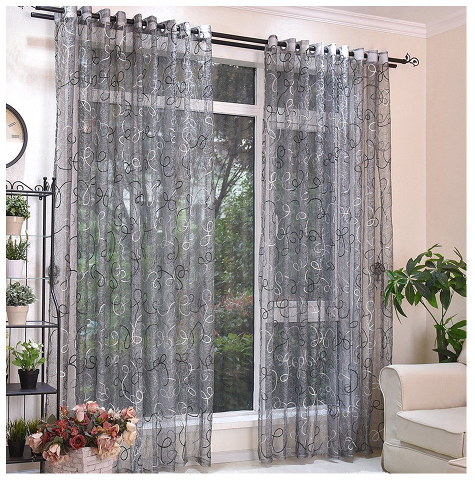 Western Curtains for Bedroom Unique 2019 European Style Gray Tulle Curtains for Living Room Translucent Bedroom Kitchen Curtains Tulle Window Blinds the Custom Made From Jawman $22 88