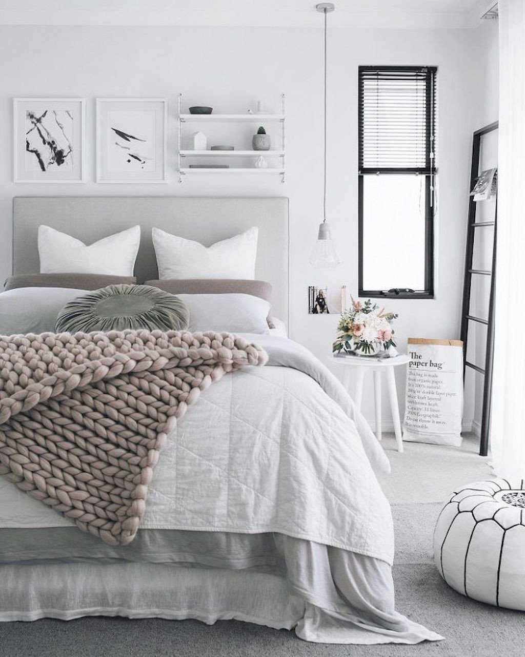 White and Gray Bedroom Lovely Pin by Kristen Rose On Home Ideas