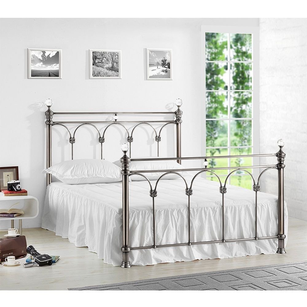 White and Silver Bedroom Set Fresh Shanghai Metal Bed by Birlea Luxury Bedroom Ideas