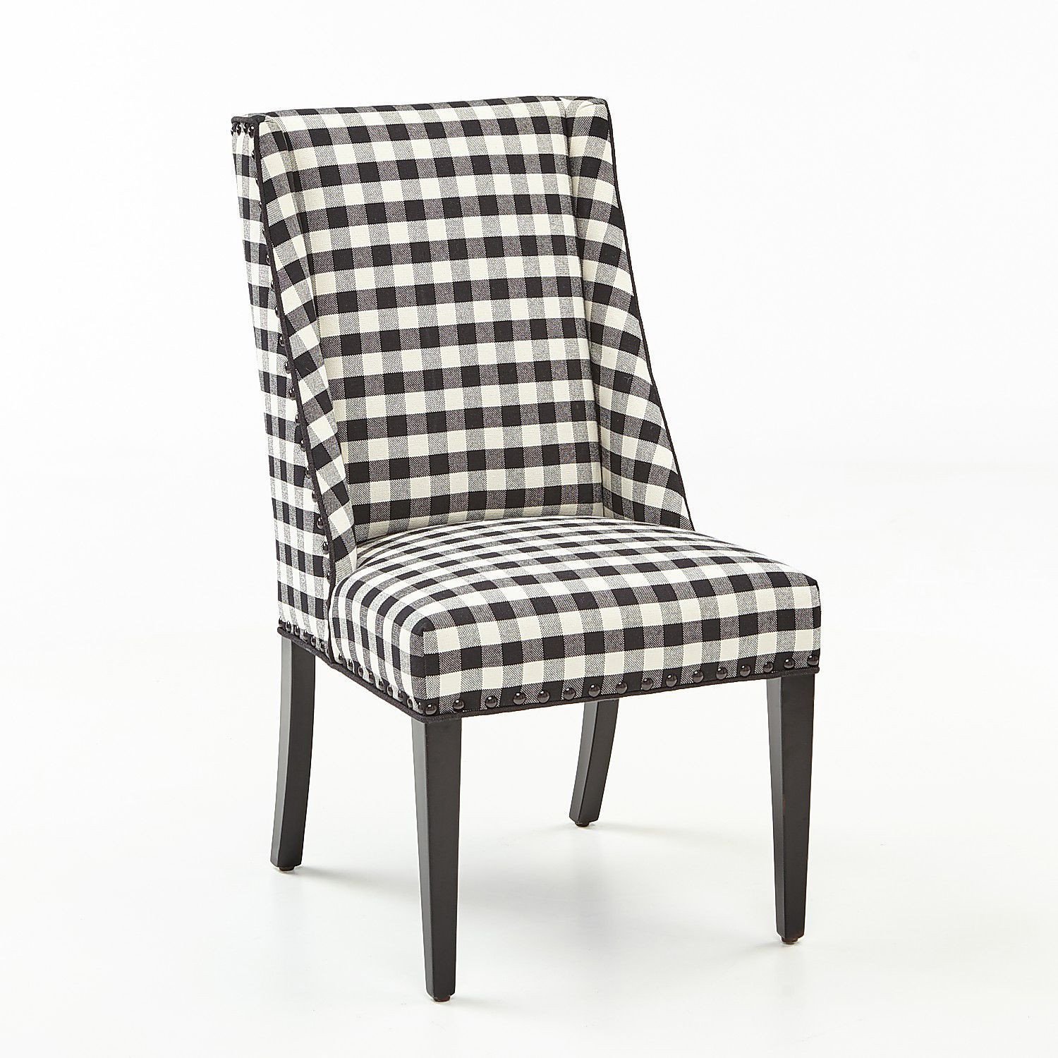 White Chair for Bedroom Elegant Owen Black &amp; White Buffalo Check Dining Chair with Black