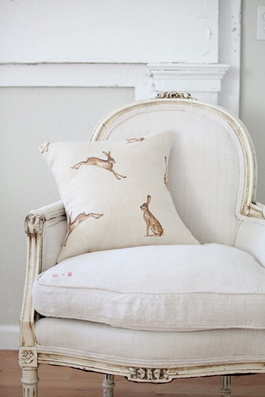 White Chair for Bedroom Lovely Classic White with Hare Pillow Subtle Reminders Of the