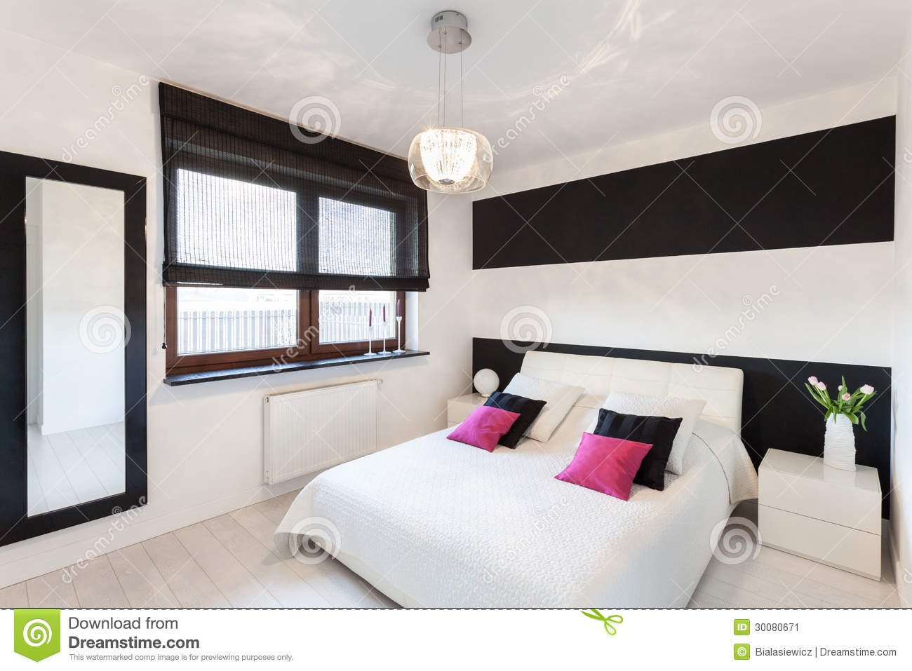 White Cottage Bedroom Furniture Awesome Vibrant Cottage Modern Bedroom Stock Image Image Of