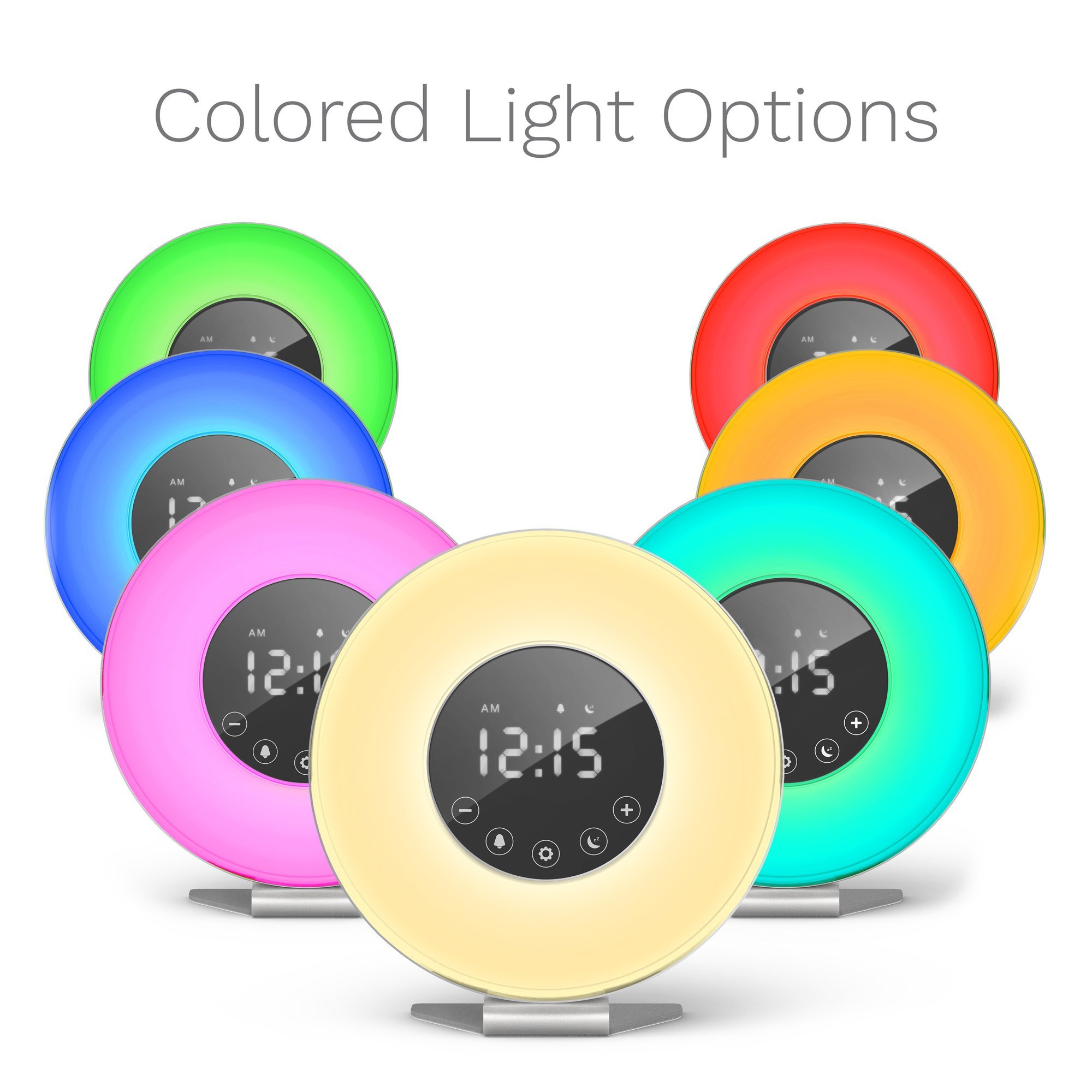 White Light for Bedroom Awesome Sunrise Alarm Clock