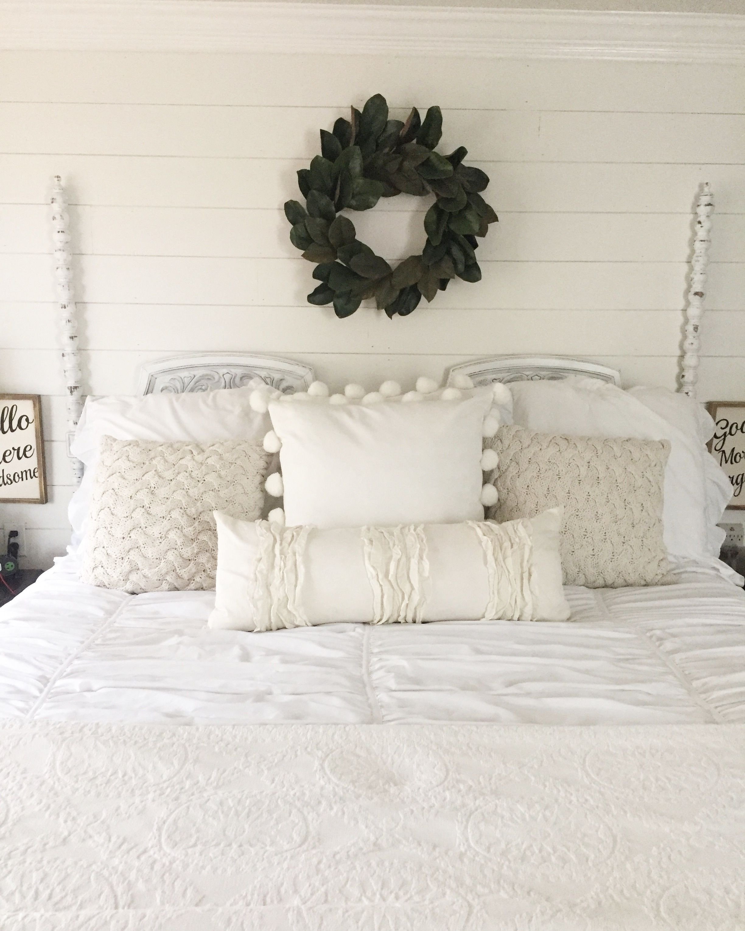 White Master Bedroom Furniture Elegant My Master Bedroom Walls Were Shiplapped and Painted Sherwin