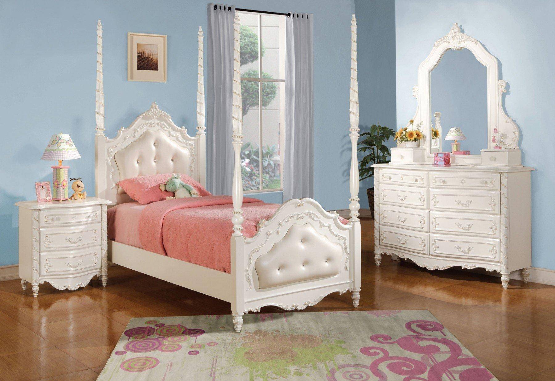 White Twin Bedroom Set Inspirational Acme Furniture T Pearl White Youth Upholstered Poster