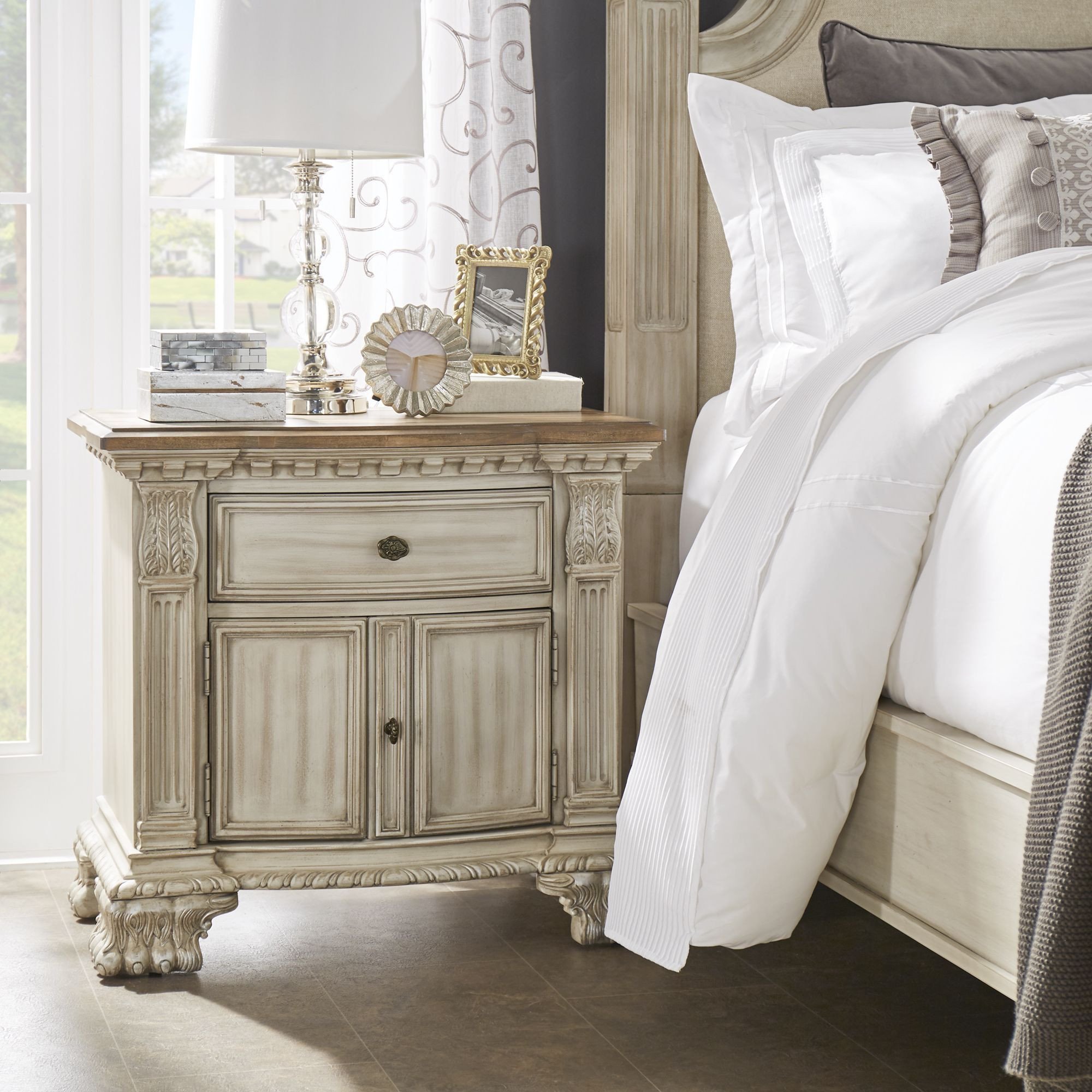 White Washed Bedroom Furniture Inspirational Decorate Your Room with the Ellina Washed White Finish