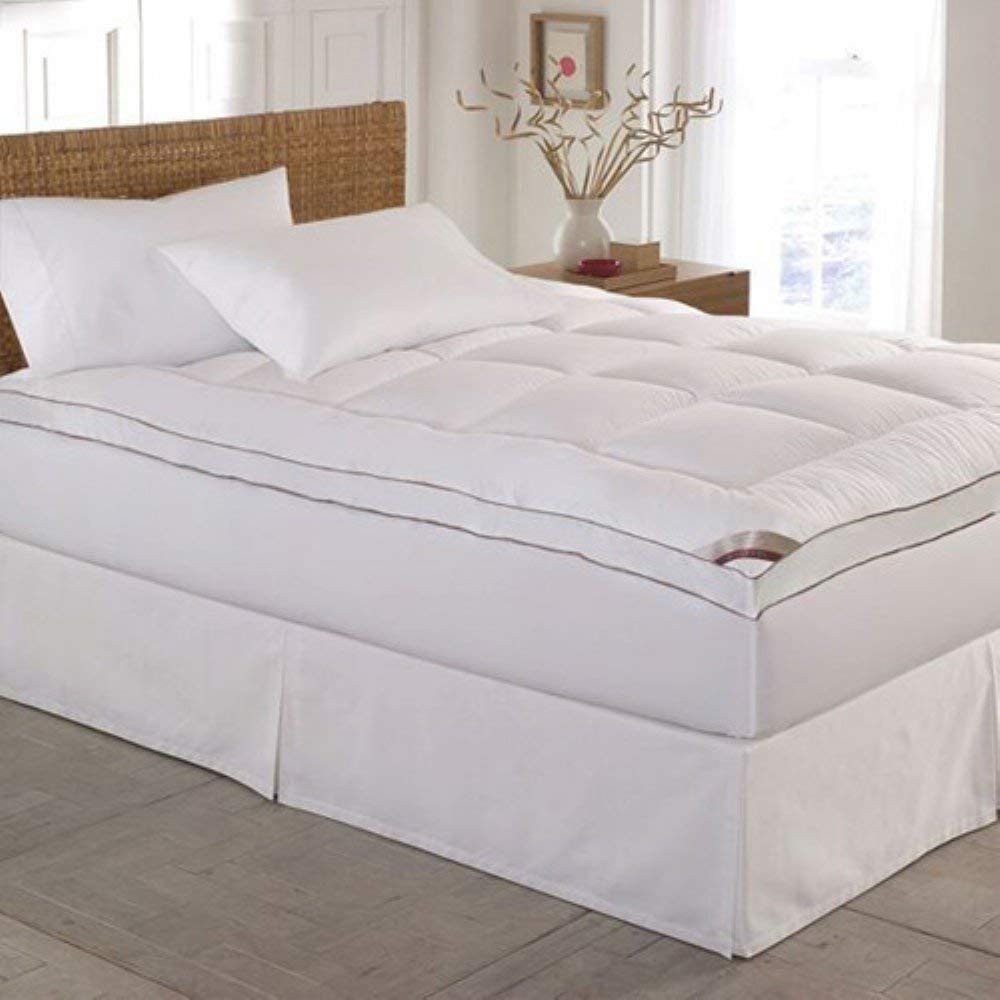 White Washed Bedroom Furniture Luxury Kathy Ireland Home Essentials 233 Thread Count Cotton Fiber Mattress Pad Queen White