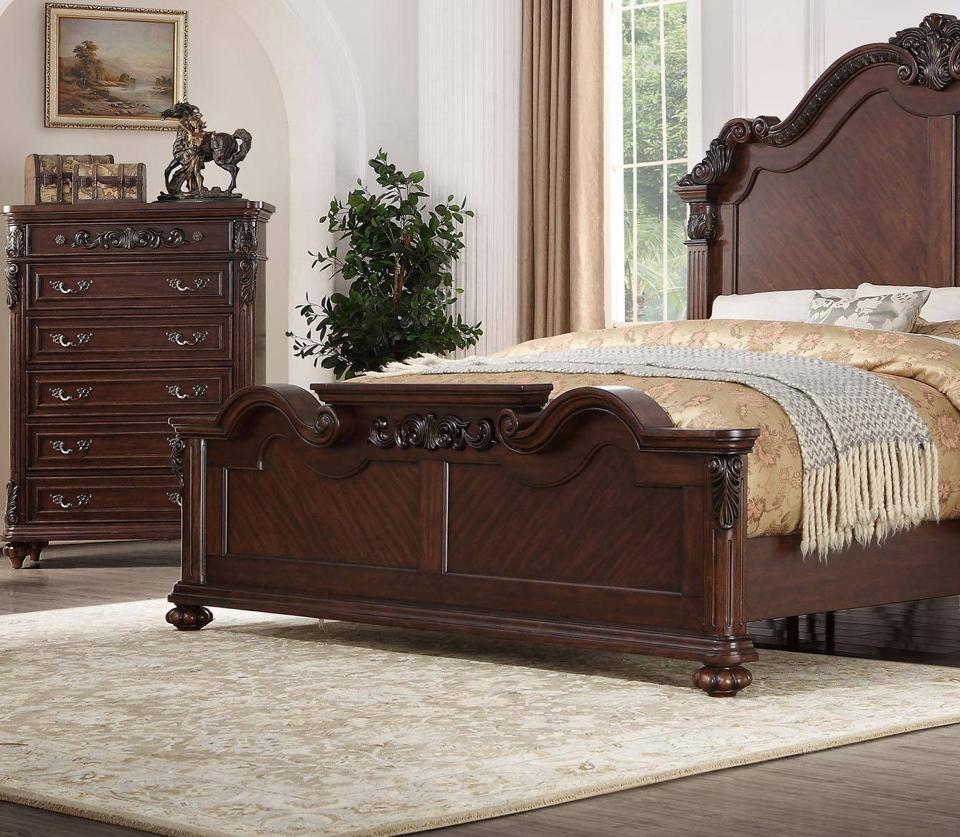 Wood Queen Bedroom Set Inspirational Mcferran B709 Traditional Espresso Finish Carved Wood Queen Size Bed