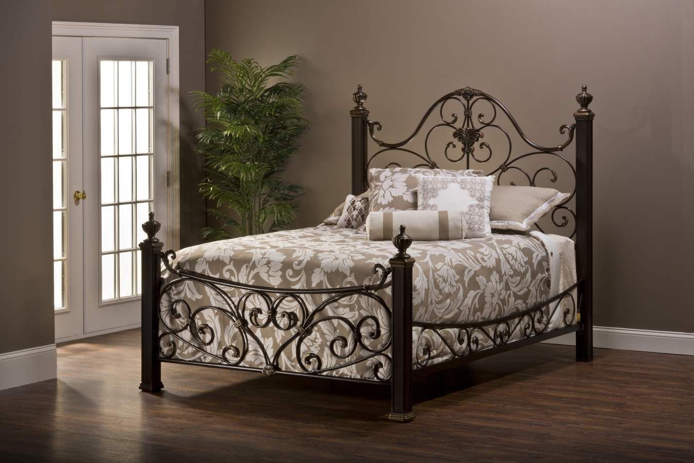 Wrought Iron Bedroom Set New Mikelson King Bed Set W Rails 1648bqr I Love Antique Iron