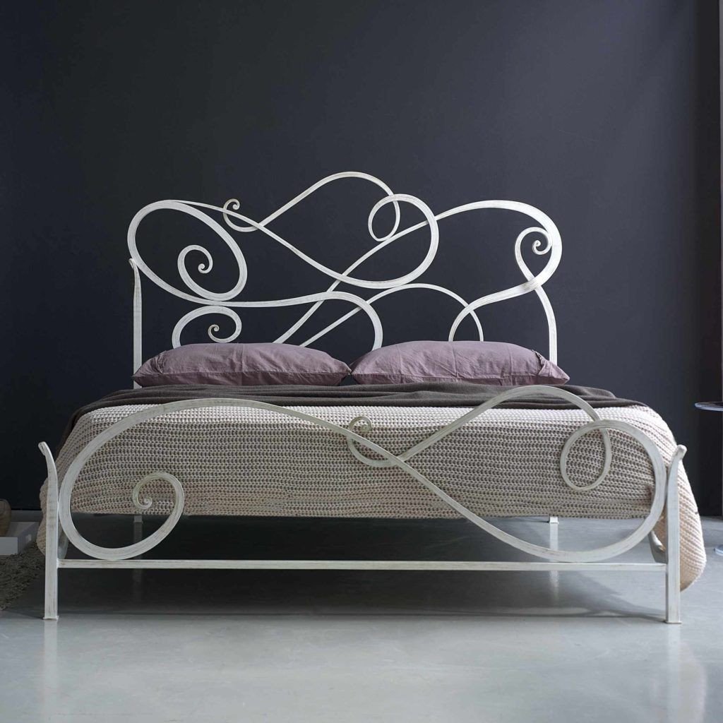 Wrought Iron Bedroom Set New White Wrought Iron Double Bed Frame