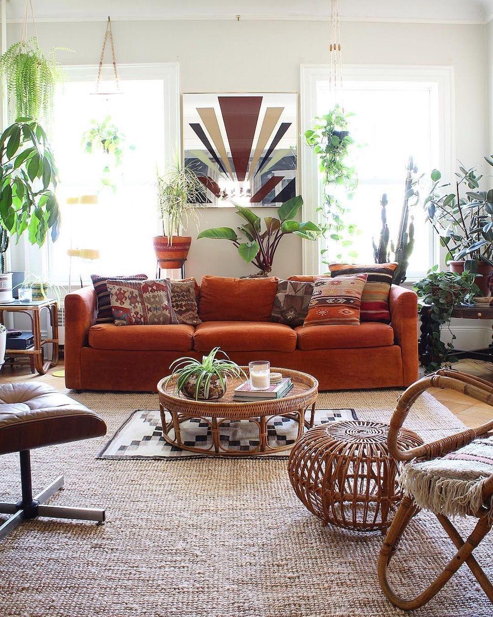 Boho Living Room Minimalist Dining Room