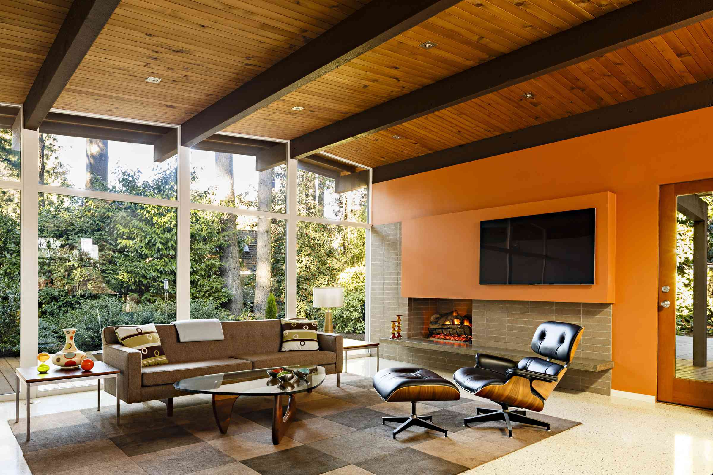 20 Cozy Mid Century Modern Living Room 20 Cozy Mid Century Modern Living Room